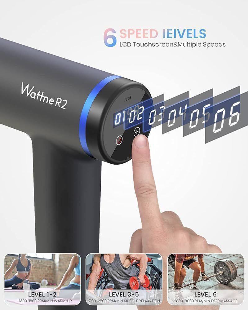 ماساژور تفنگی Wattne R2