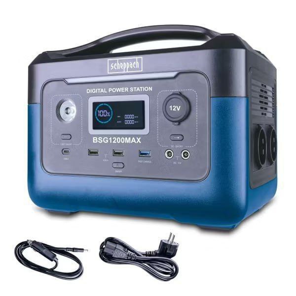 پاور استیشن آلمانی Scheppach مدل BSG1200MAX یک وسیله عالی برای تامین برق