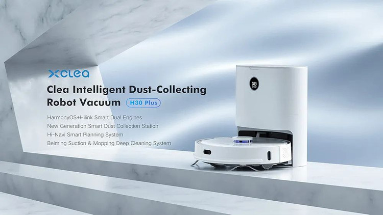 جارو و رباتیک تیکش دار هوشمند برند xclea مدل H30 PLUS