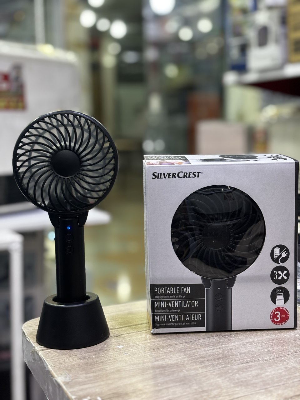 پنکه شارژی سیلورکرست مدلSVT 3.7 B2 silverCrest