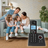 تلفن سه گوشی منشی دار برند الکاتل Alcatel مدل f530 voice trio