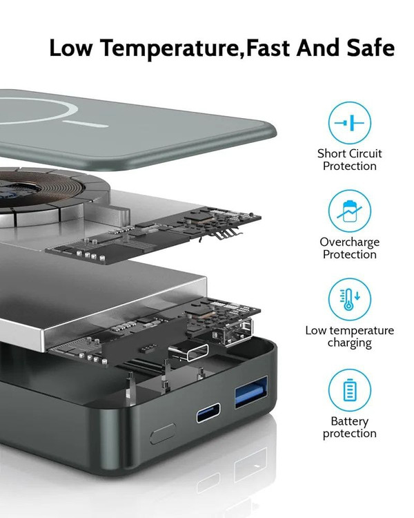 پاوربانک وایرلس 26800 میلی آمپر مدل C11-2