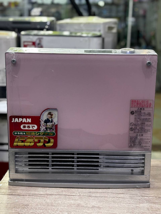 بخاری ژاپنی گازی برقی گاز شهری سایز ۲۵۰۰ جلو شیشه ای