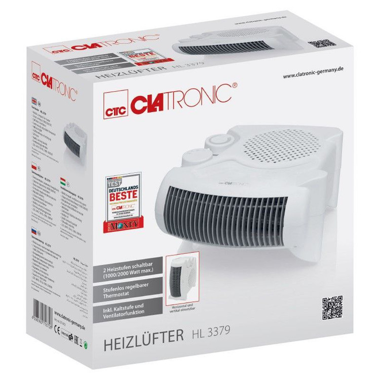 هیتر برقی برند کلترونیک CIATRONIC مدل HL3379