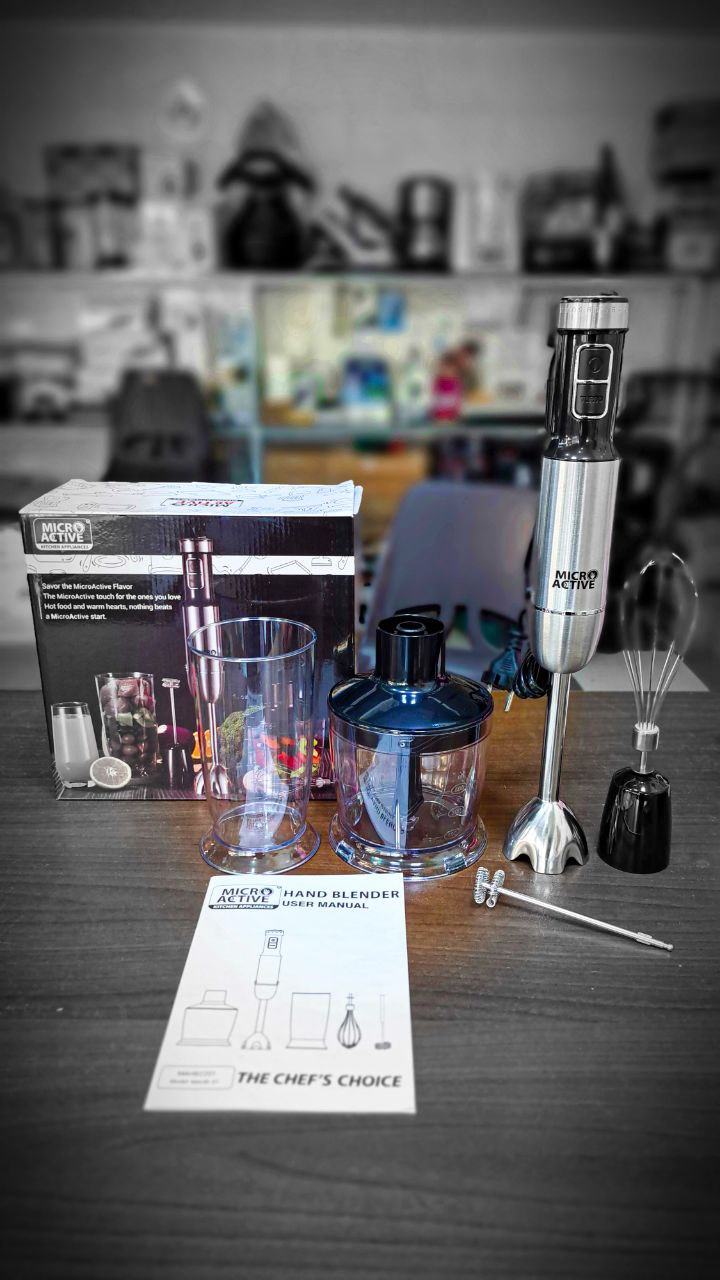 گوشت‌کوب چهار کاره برند میکرواکتیو Micro active مدل MAHB_01