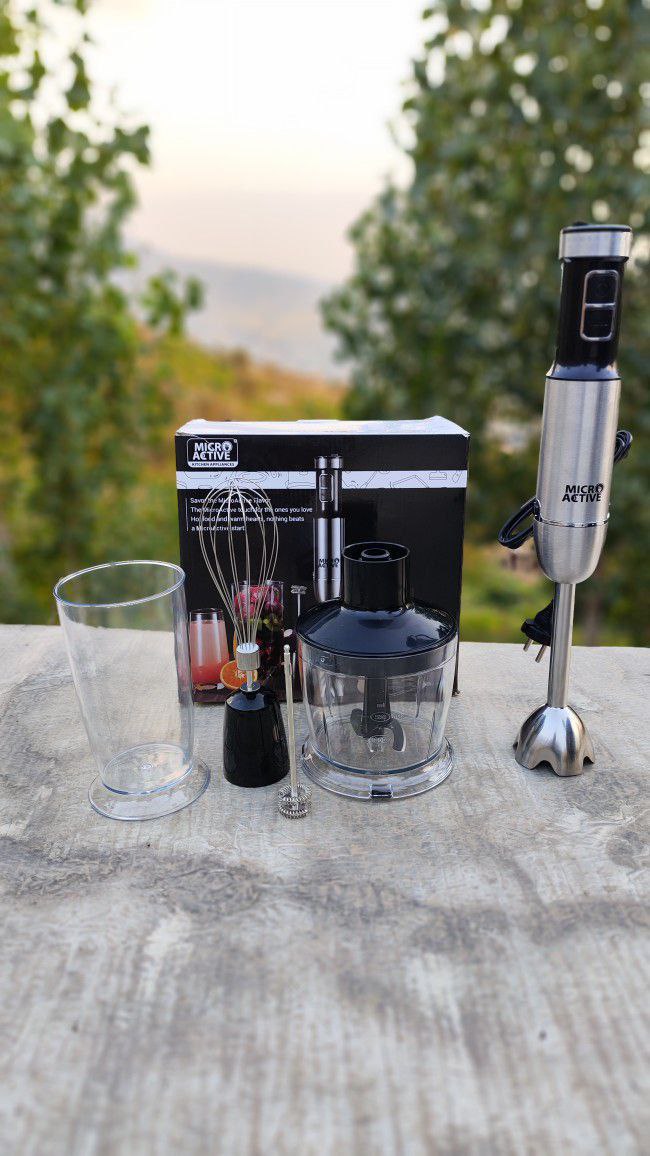 گوشت‌کوب چهار کاره برند میکرواکتیو Micro active مدل MAHB_01