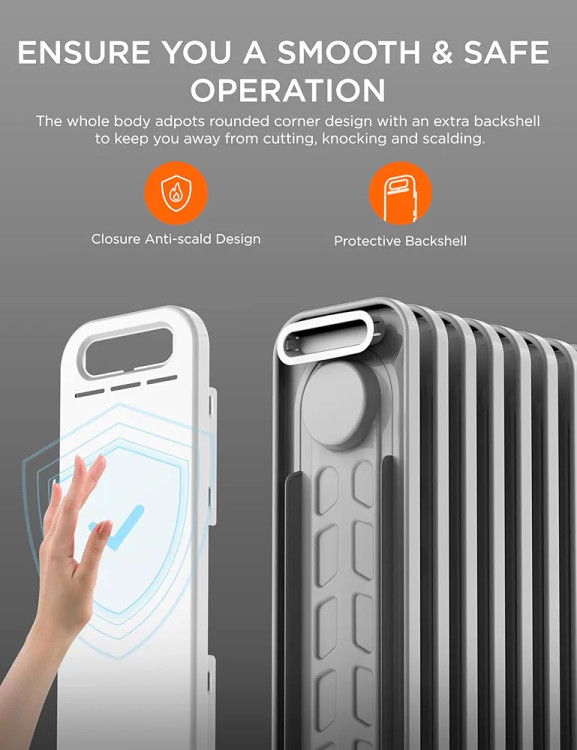 شوفاژ برقی برند میدیا روغنی 11پره مدلMHO231R11BPW