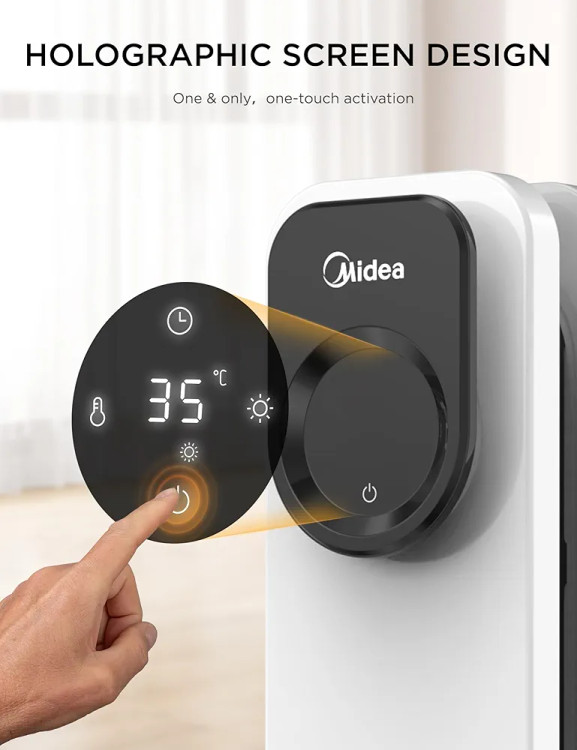 شوفاژ برقی برند میدیا روغنی 11پره مدلMHO231R11BPW