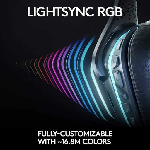 هدفون مخصوص بازی بیسیم Logitech G935