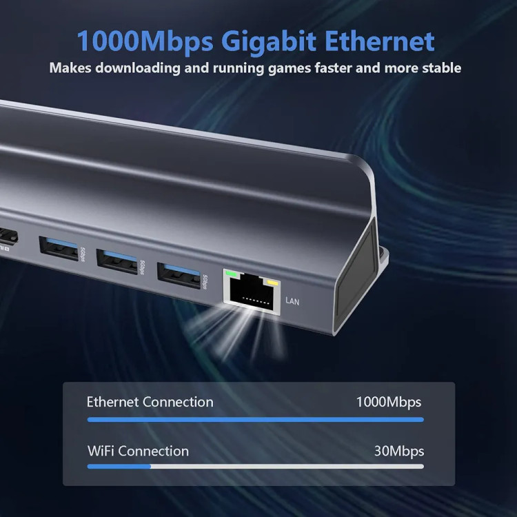 هاب داک استیم ۶ کاره مدل DC023