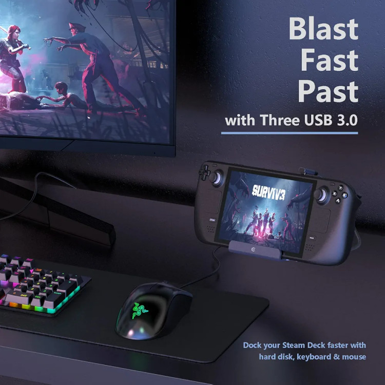 هاب داک استیم ۶ کاره مدل DC023