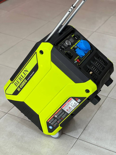 موتور برق دوگانه سوز گازمایع و بنزینی برلین مدل BE6500EIG