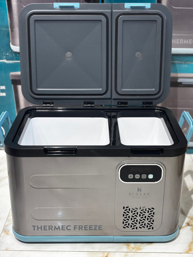 یخچال ماشین HIGEARمدل HGRAA10603DGY برق 12و24ولت ظرفیت 39 لیتر