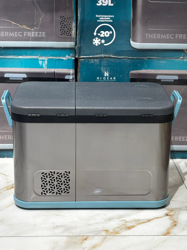 یخچال ماشین HIGEARمدل HGRAA10603DGY برق 12و24ولت ظرفیت 39 لیتر