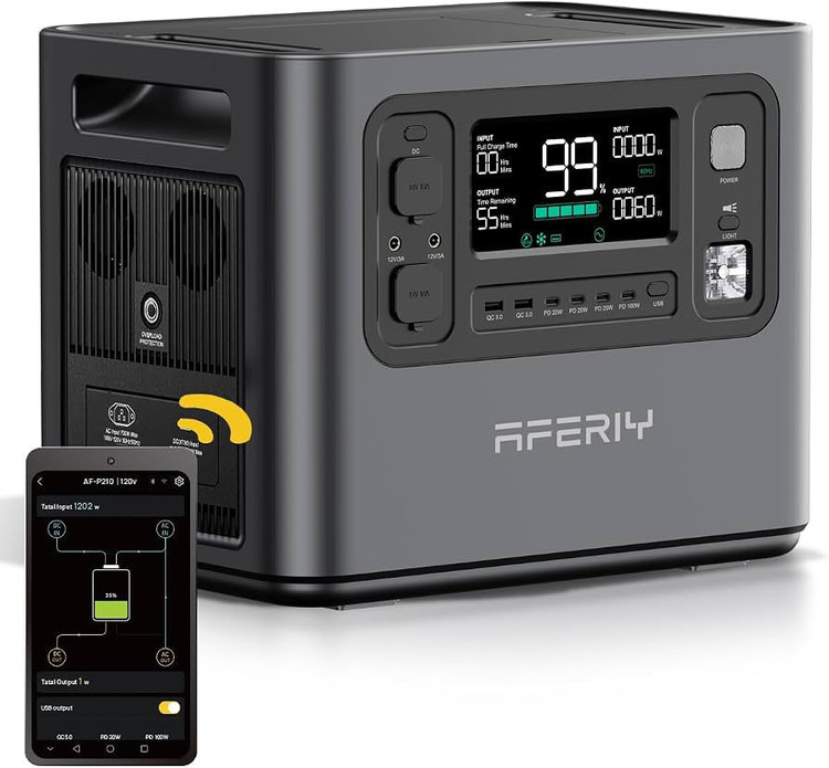 پاور استیشن آفیری مدل AF-P210 ظرفیت ۲۴۰۰ وات