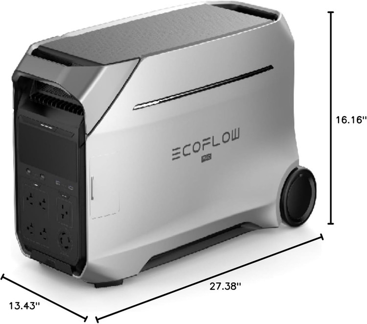 پاور استیشن اکو فلو EcoFlow DELTA Pro 3 ظرفیت 4096Wh توان 4000 وات